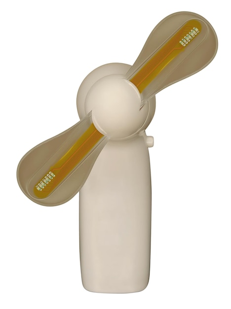 Portable manual fan