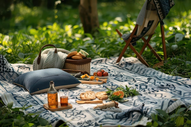 Portable Picnic Blanket for Travel