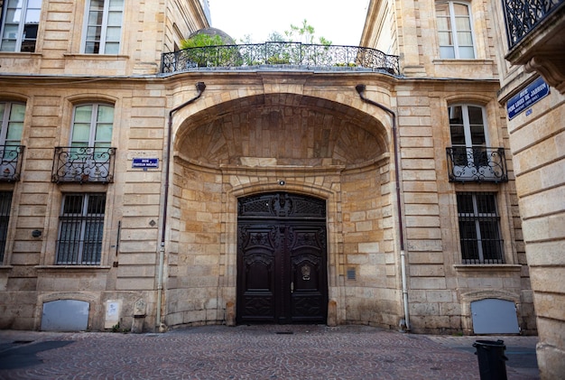 Portal of the La Grosse Cloche the second remaining gate of the Medieval walls of Bordeaux