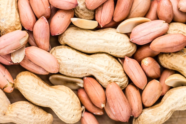 Portion of Peanuts