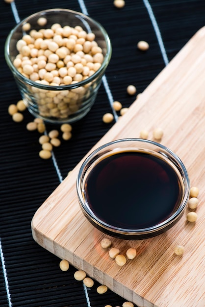 Portion of Soy Sauce