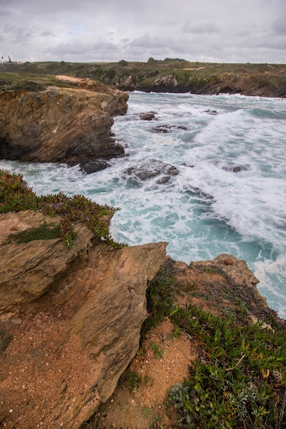 Porto Covo rough coastline sea