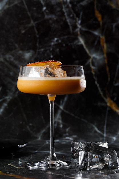 Porto flip an alcoholic cocktail of the long drink prepared on the basis of port wine and brandy a kind of flip It is classified as a long drink