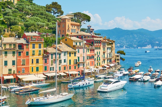 Portofino -  luxury resort on the Italian riviera in Liguria, Italy