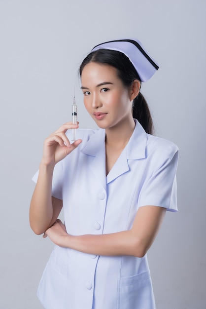 Portrait of an Asian nurse