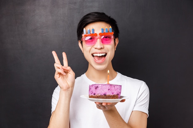 Portrait of an asian young man