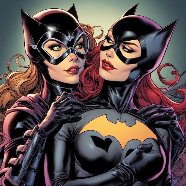 Photo portrait of batgirl aka and barbara gordon