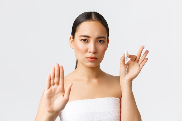 Portrait of beautiful Asian girl posing