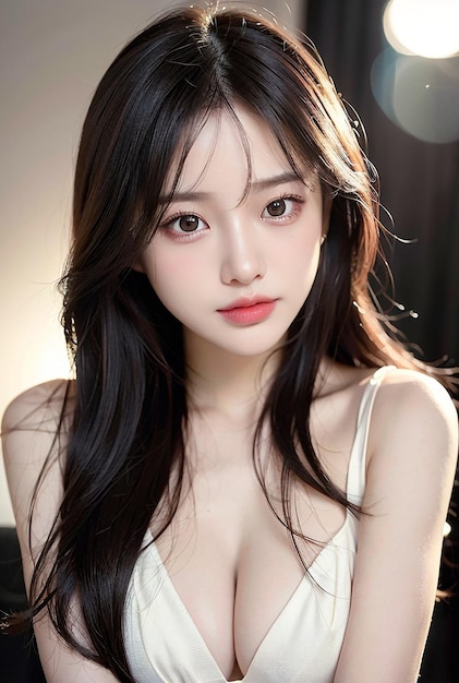 portrait of beautiful asian woman