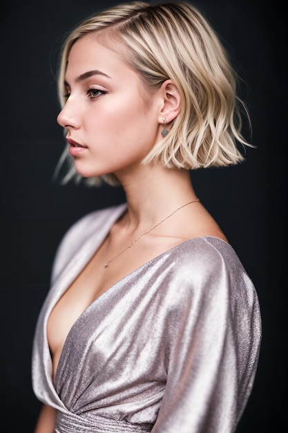 Portrait of beautiful women in studio