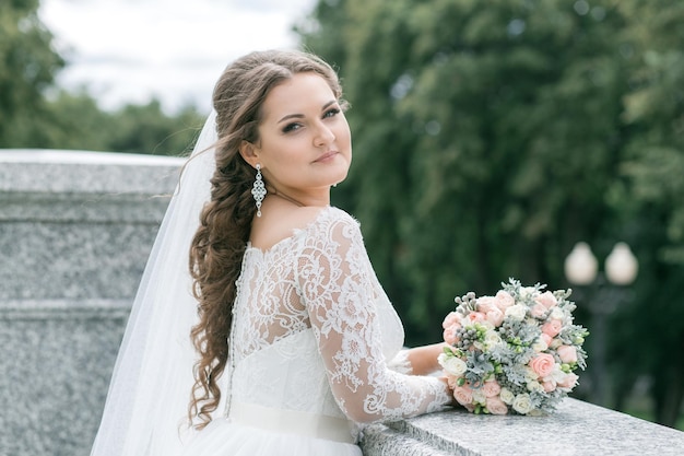 portrait of the bride