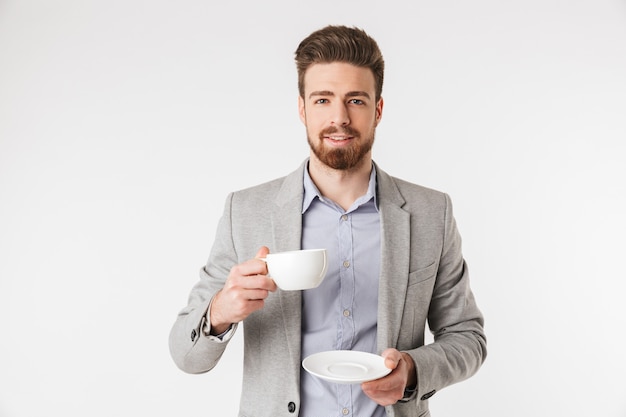 Portrait of a charming young man