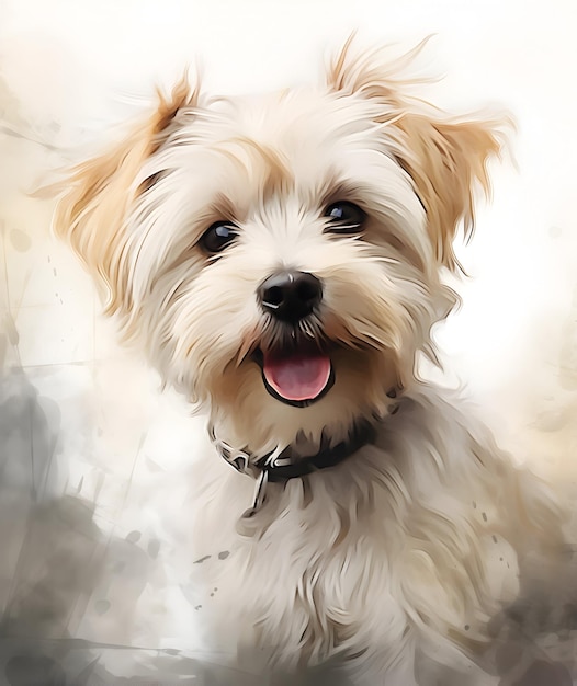 Portrait Of Cute Dog