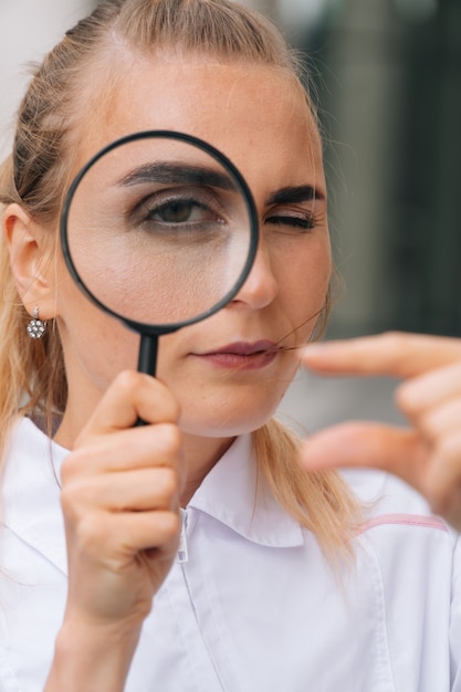 portrait doctor female