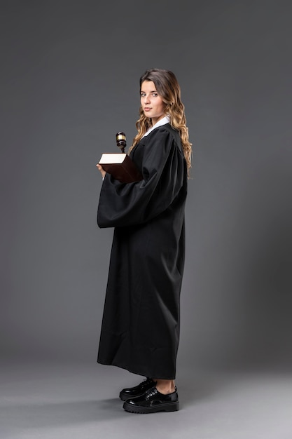 Portrait female judge