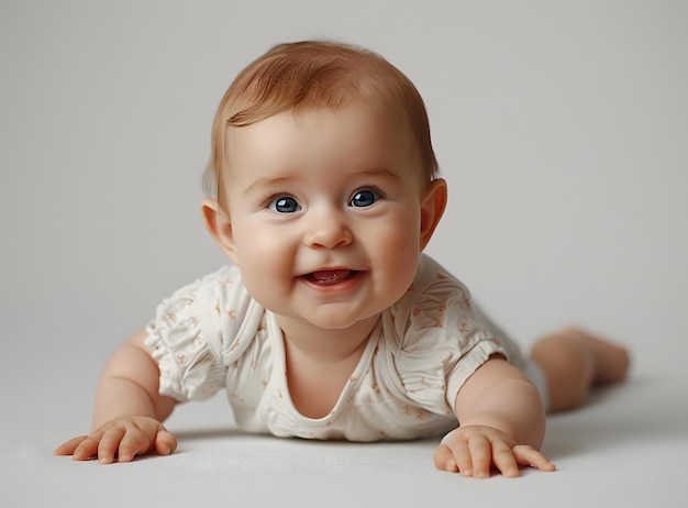 Portrait of a happy baby