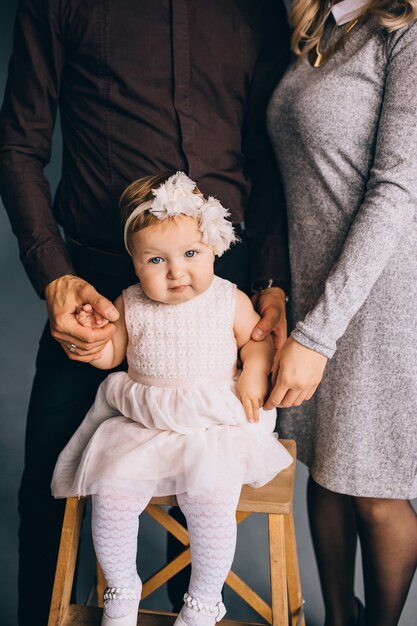 Portrait of a happy young child