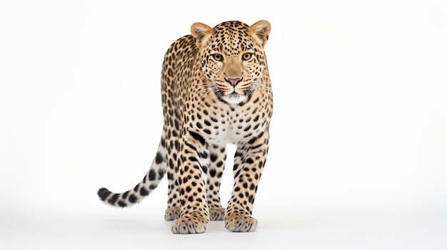 Portrait of leopard standing