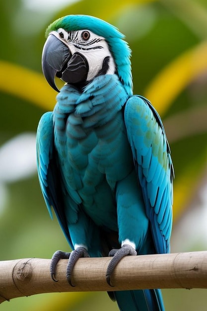 Portrait of a macaw Indonesia