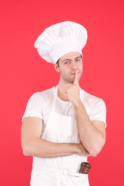 Portrait of male chef