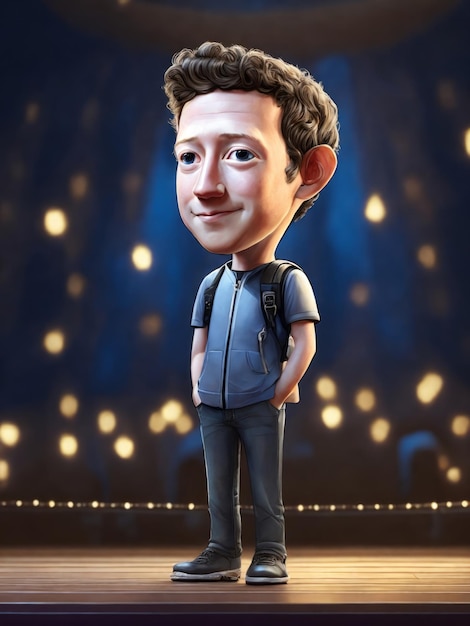 portrait of Mark Zuckerberg