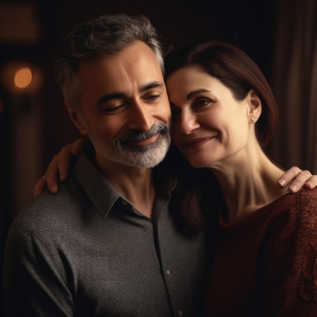 Portrait of MiddleAged Married Couple