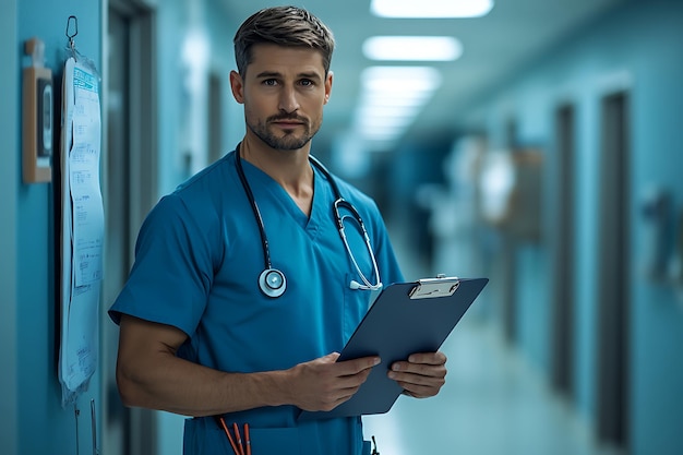 Portrait of Nurse working