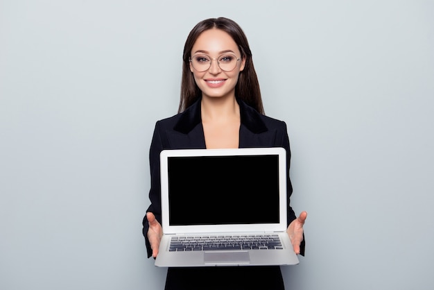 Portrait professional woman in jacket