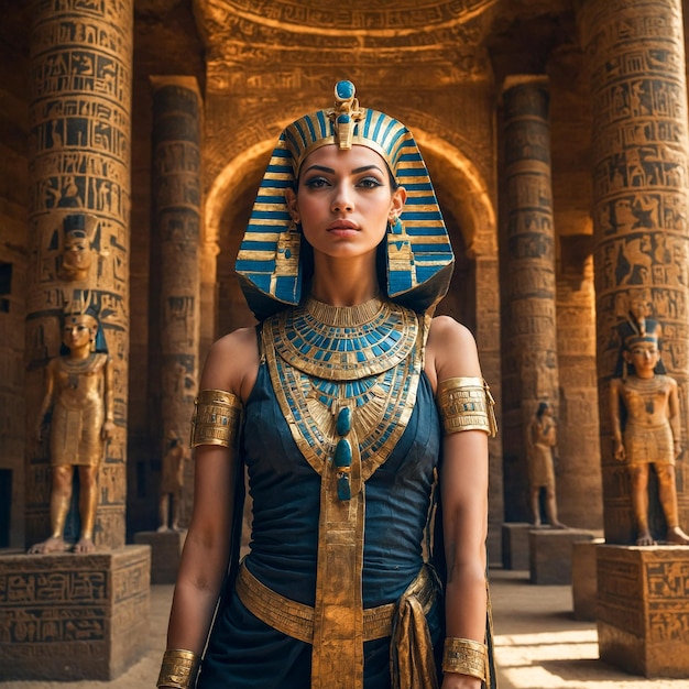 Portrait of the Queen of Egypt