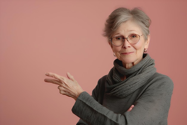 Photo portrait of a senior woman