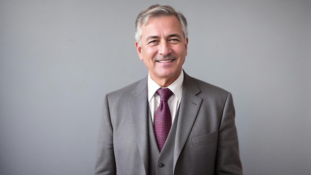 portrait of a smiling businessman