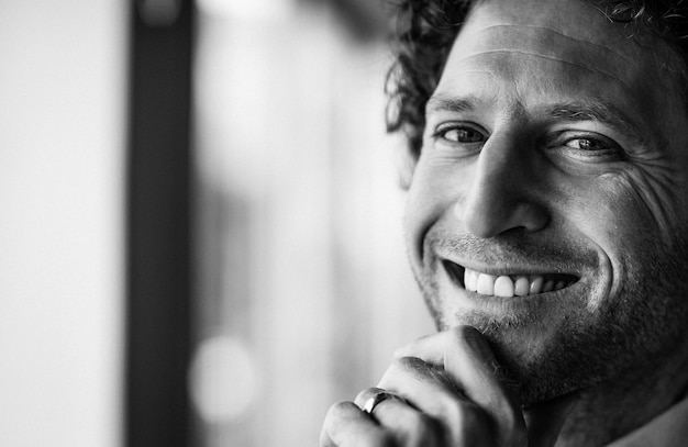 Portrait of smiling male doctor