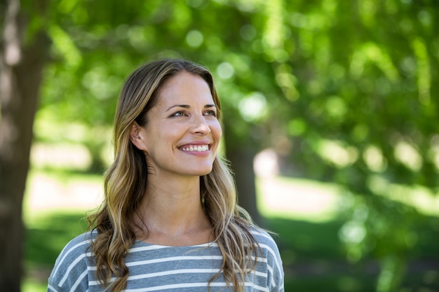 Portrait of a smiling woman