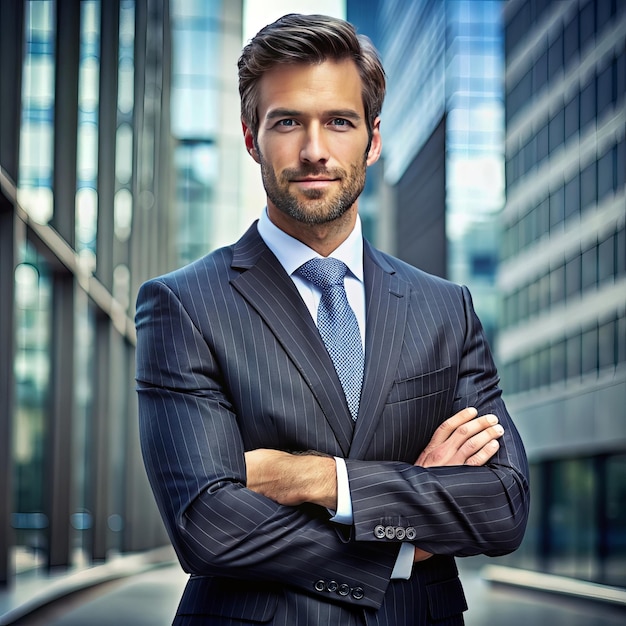 portrait of successful senior businessman consultant looking at camera and smiling 4