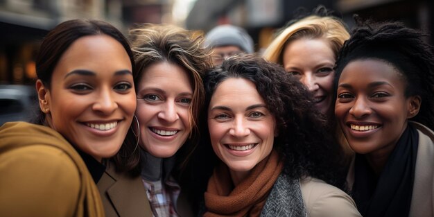 Portrait of Women is Day with Diversity Equity Inclusion in the Education Industry