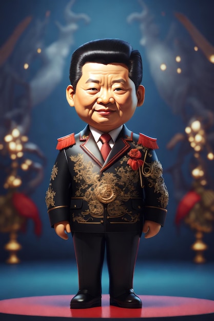 portrait of Xi Jinping