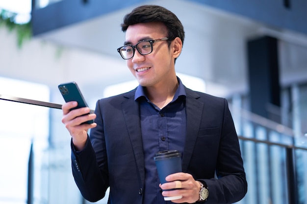 Portrait of young Asian businessman