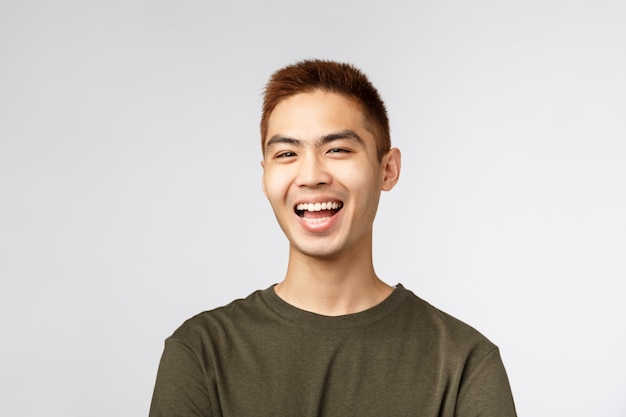 Portrait of a young asian man