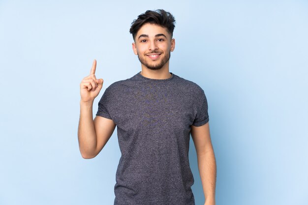 Portrait of a young man smiling