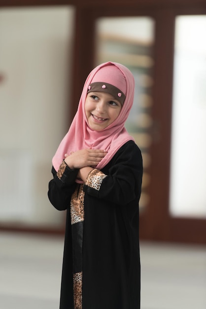 Portrait Of Young Muslim Girl