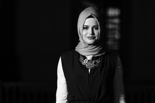 Portrait Of Young Muslim Woman