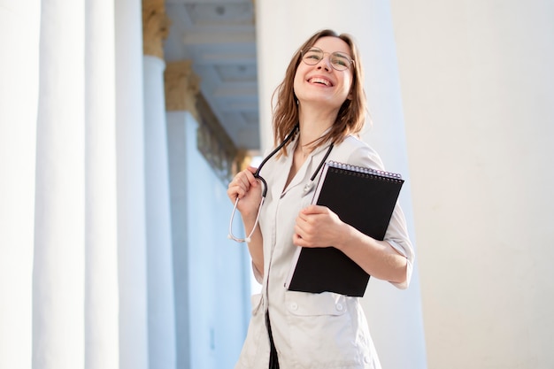 Portrait of young nurse