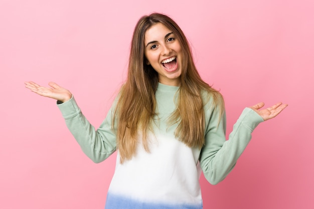 Portrait of a young smiling woman