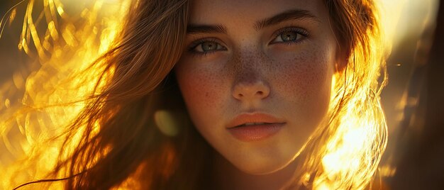 Photo portraits captured at golden hour