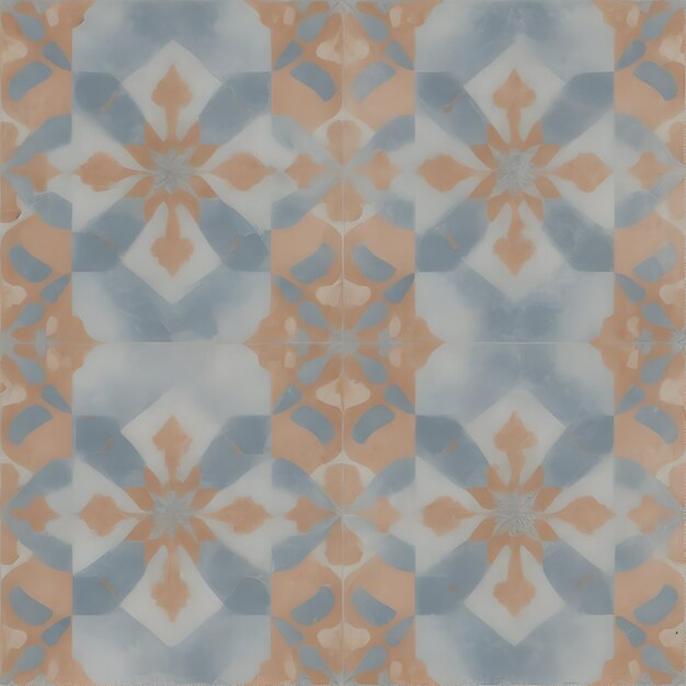 Portuguese seamless tile pattern design Generated by Ai