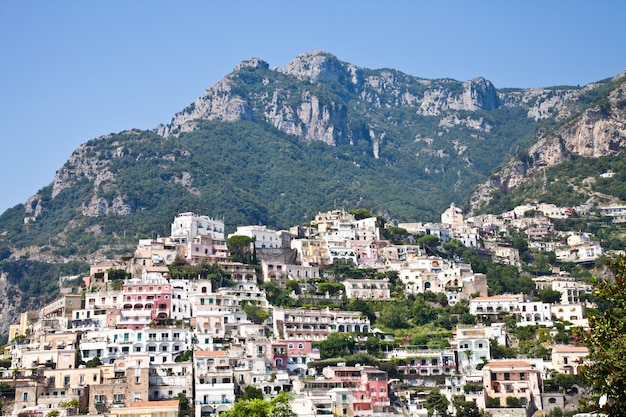 Positano is a village and comune on the Amalfi Coast (Costiera Amalfitana), in Campania, Italy.