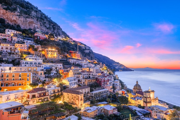 Photo positano italy along the amalfi coast