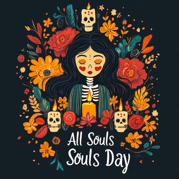 a poster for all souls day day day