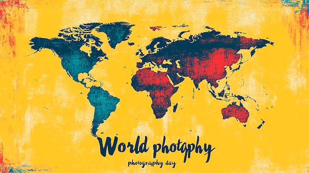 Photo poster and banner design for world photography day