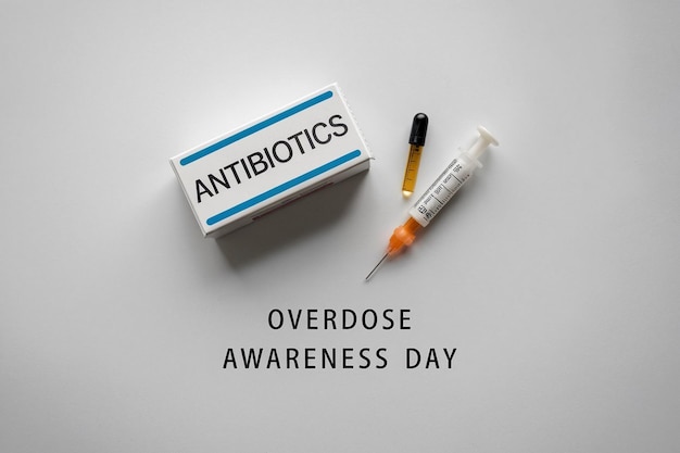 Photo a poster banner of international drug overdose awareness day jpg